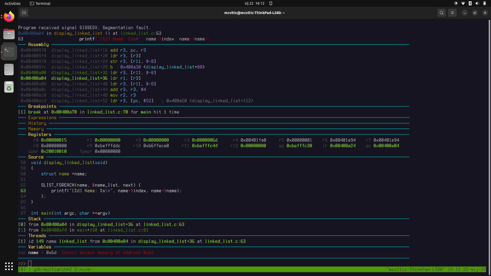 gdb-dashboard overview gdb-dashboard overview